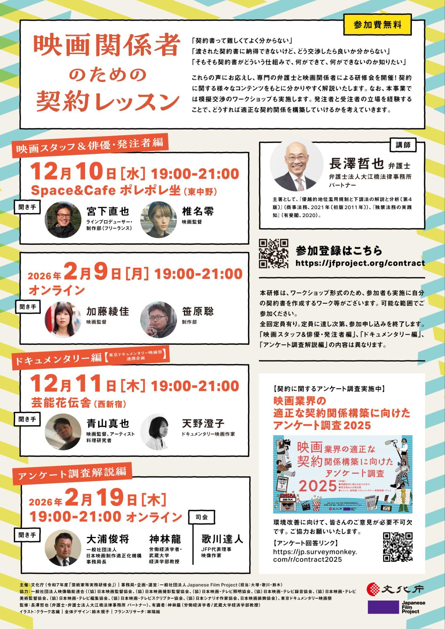映画関係者のための契約レッスン